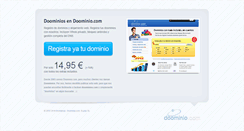 Desktop Screenshot of doominio.org