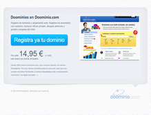 Tablet Screenshot of doominio.org